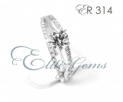 แหวนแต่งงานเพชร ER314